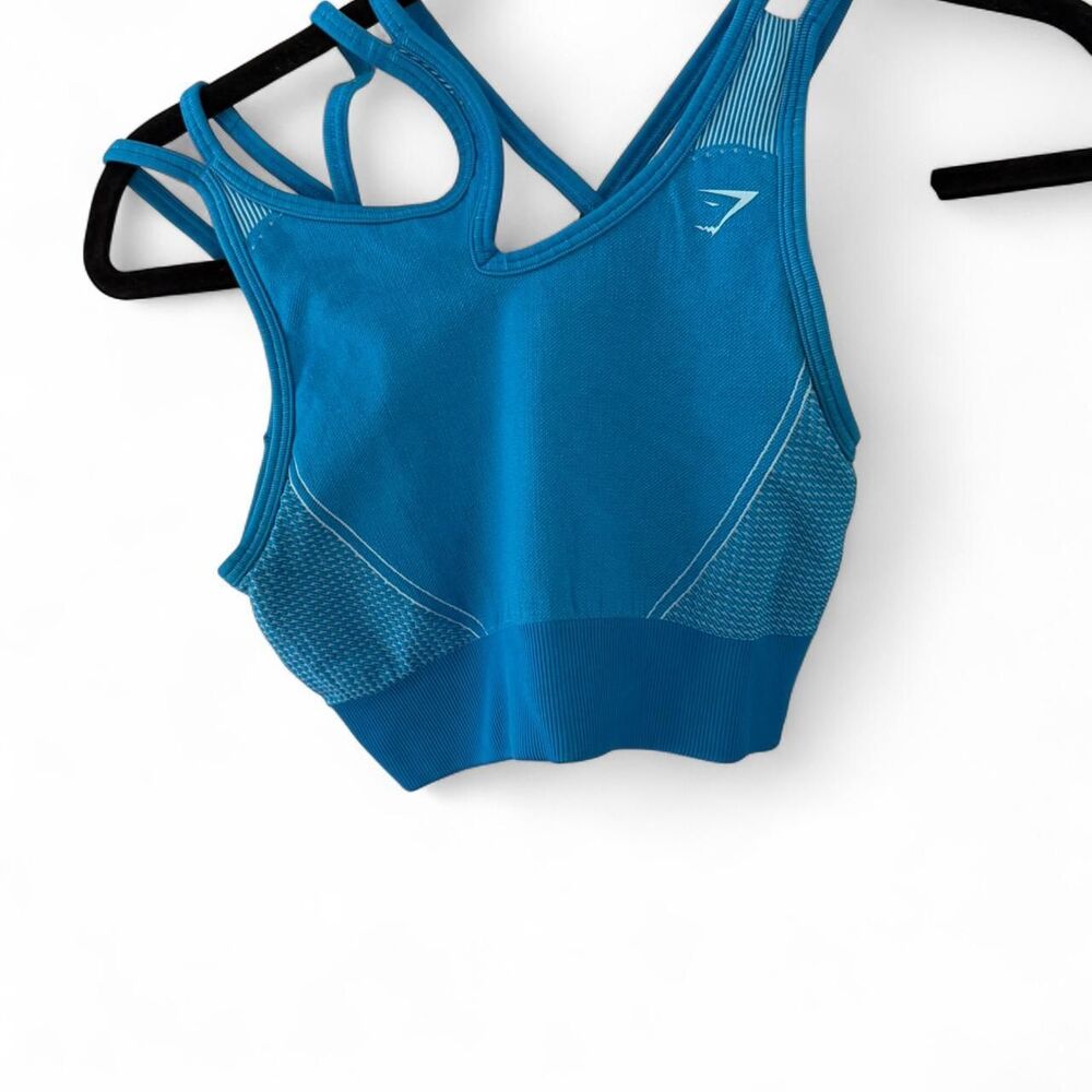 Gymshark Women's Blue Sportsbra